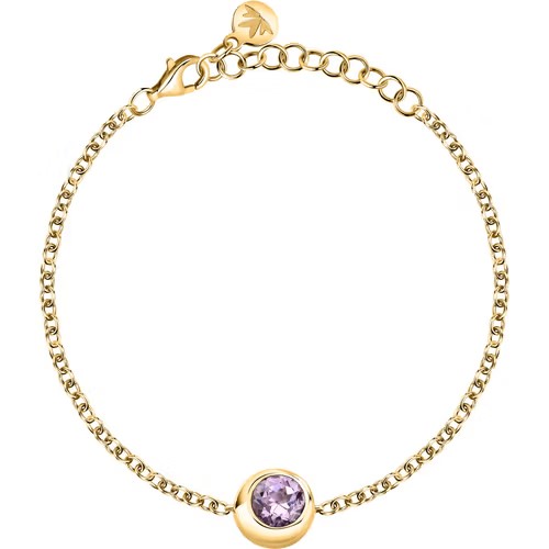 BRACCIALE MORELLATO IN ARGENTO DORATO