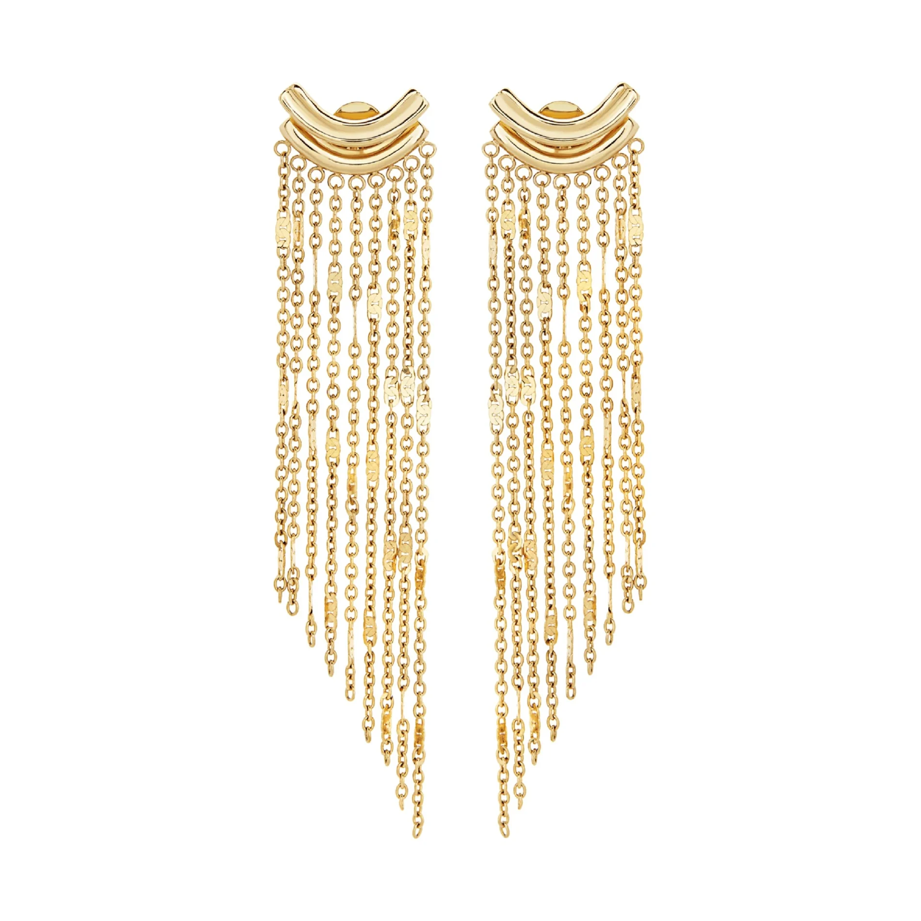 Orecchini Breil donna in acciaio color oro