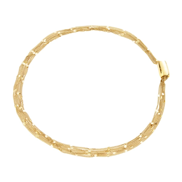 Collana Breil donna dorata in acciaio