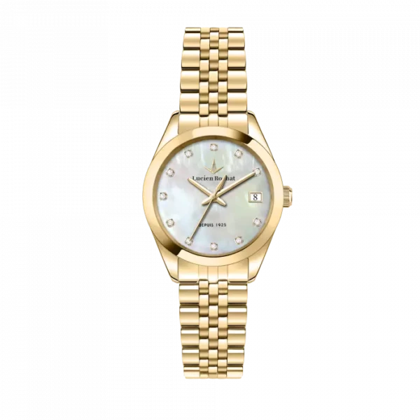 Orologio Lucien Rochat donna cassa gold e diamanti